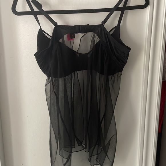 Black Vintage top - Picture 2 of 2